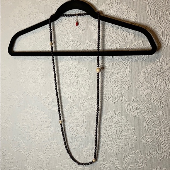 2/$20 Long pearl and bead necklace - Picture 2 of 4